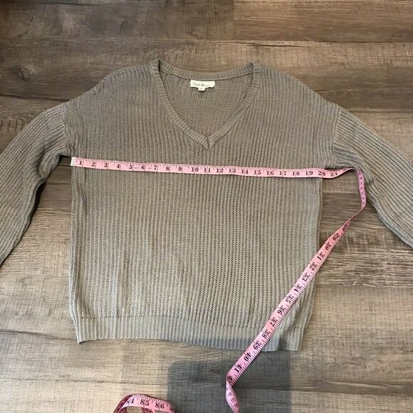 Cloud Chaser Women's Pullover V-Neck Knit Sweater Sz XLarge - Picture 8 of 12